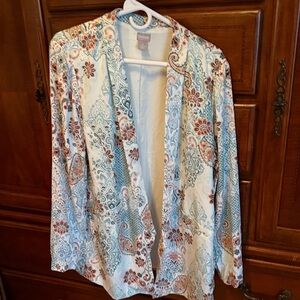 Floral Patterned Women's Jacket